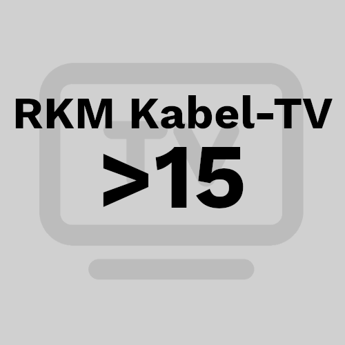 RKM Kabel-TV mit mehr als 15 Geräten
