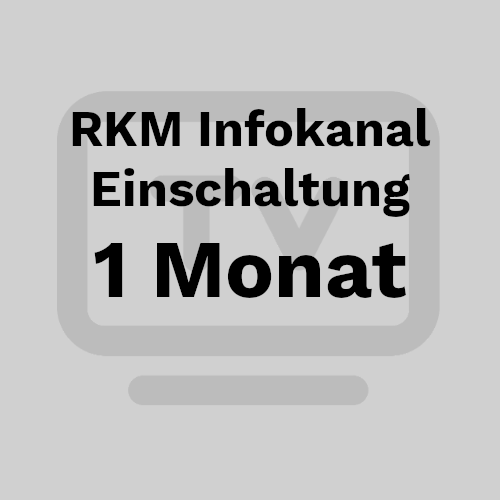 RKM Infokanal Monats-Einschaltung
